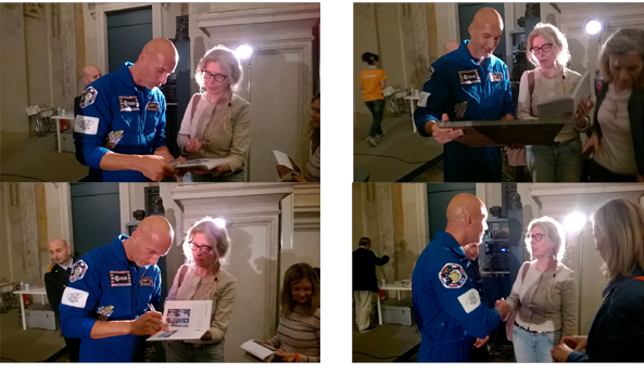 Incontro con l'astronauta dell'ESA Luca Parmitano